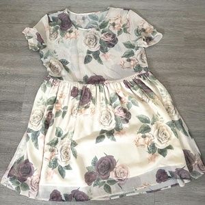 ANINE BING Floral Print Mini Dress w/ Tags Size: S